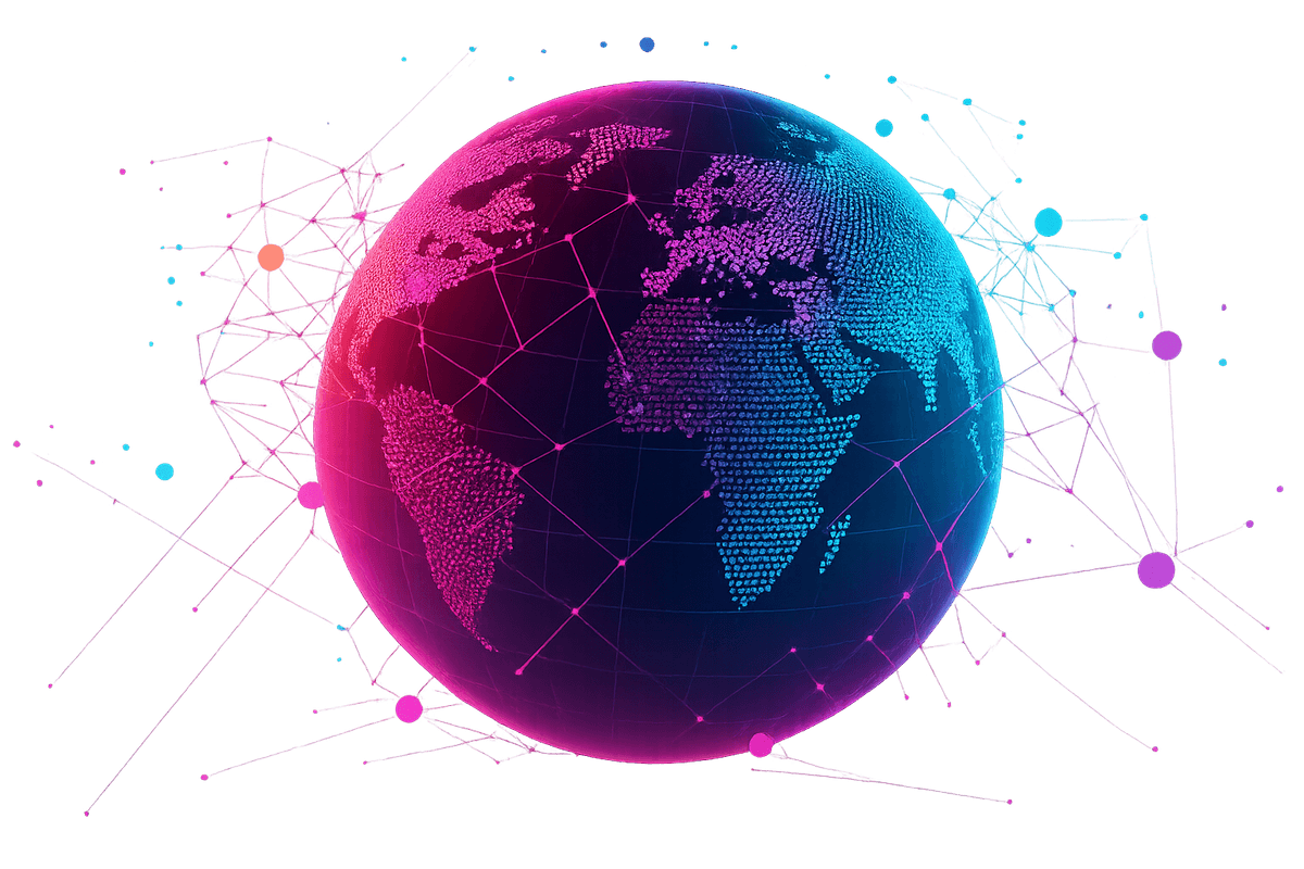 Techivance Global Innovation AI Globe